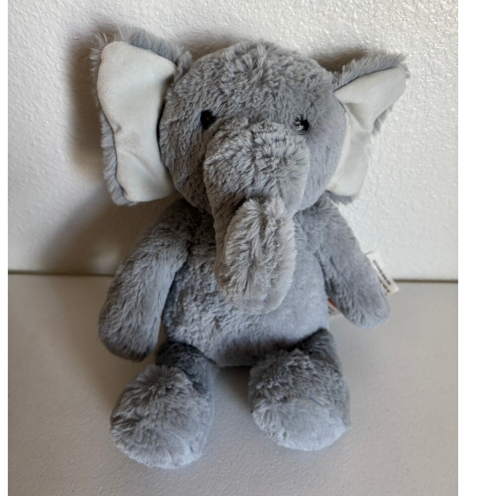 Target GC Brands Elephant 2020 Gray Plush 11" Beanbag Bottom Stuffed Animal
